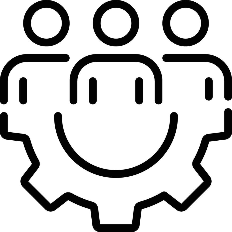 operations line icon illustration vector