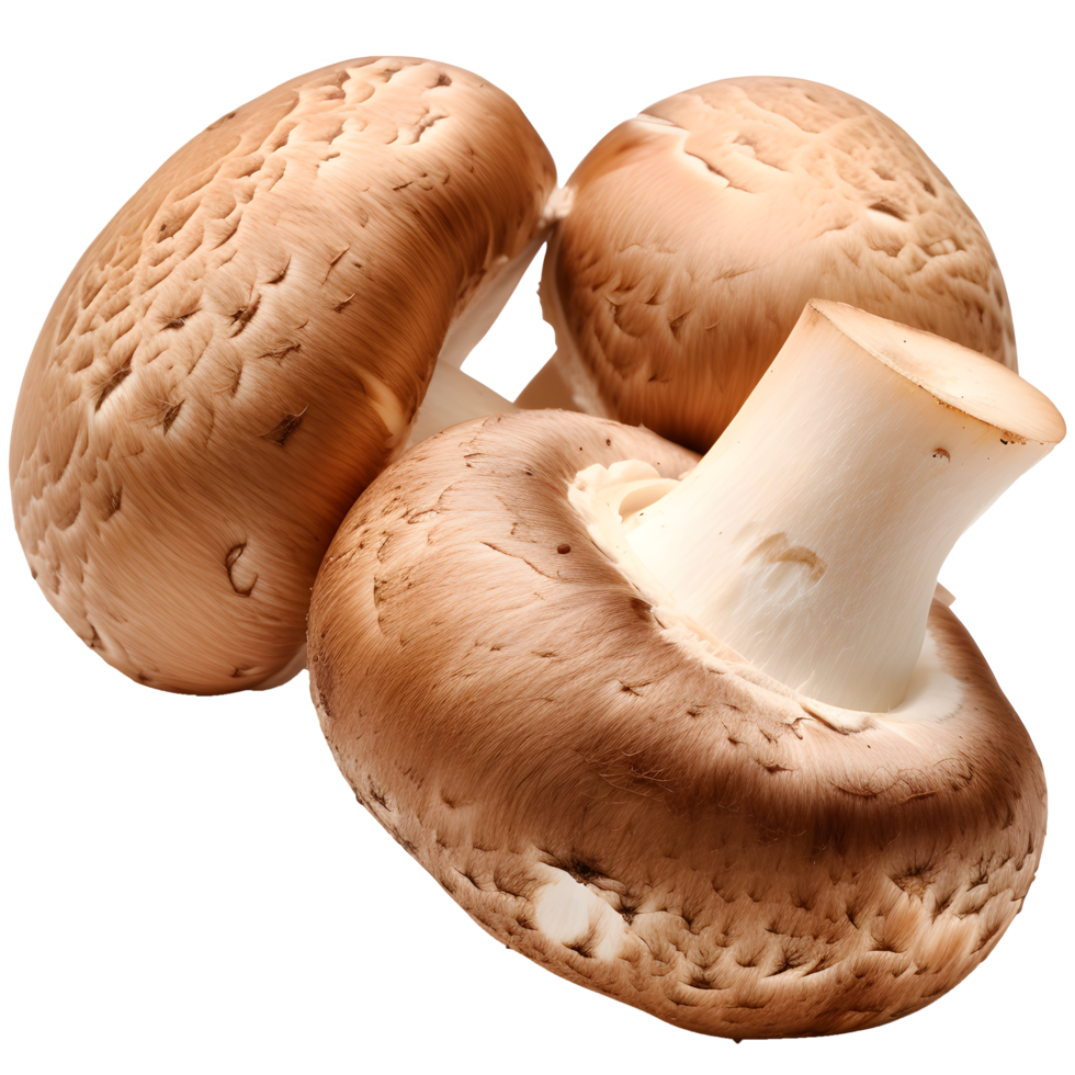 Champignon mushroom on isolated background png