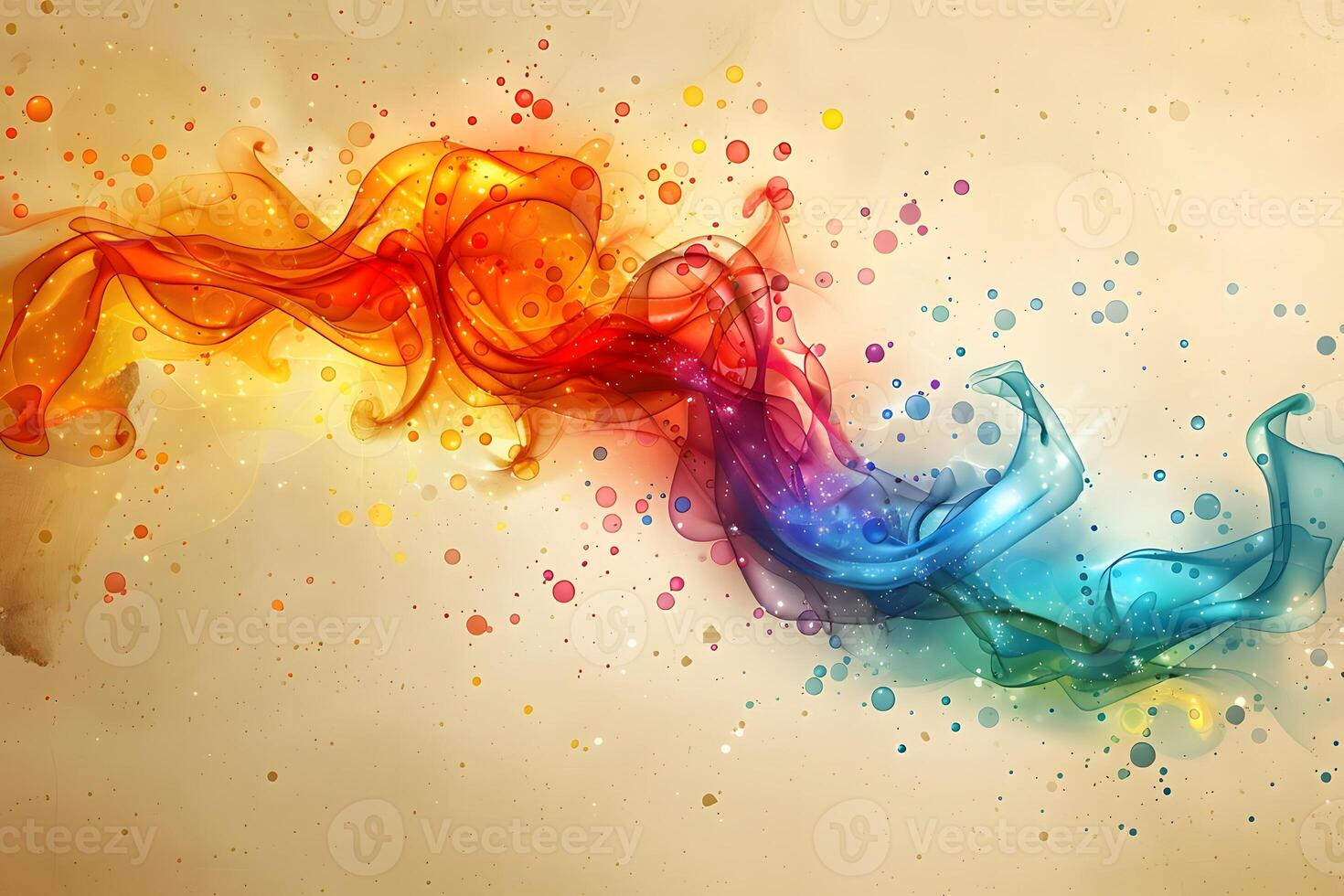 Vibrant Abstract Swirls Colorful Fluid Dynamics for Creative Design photo