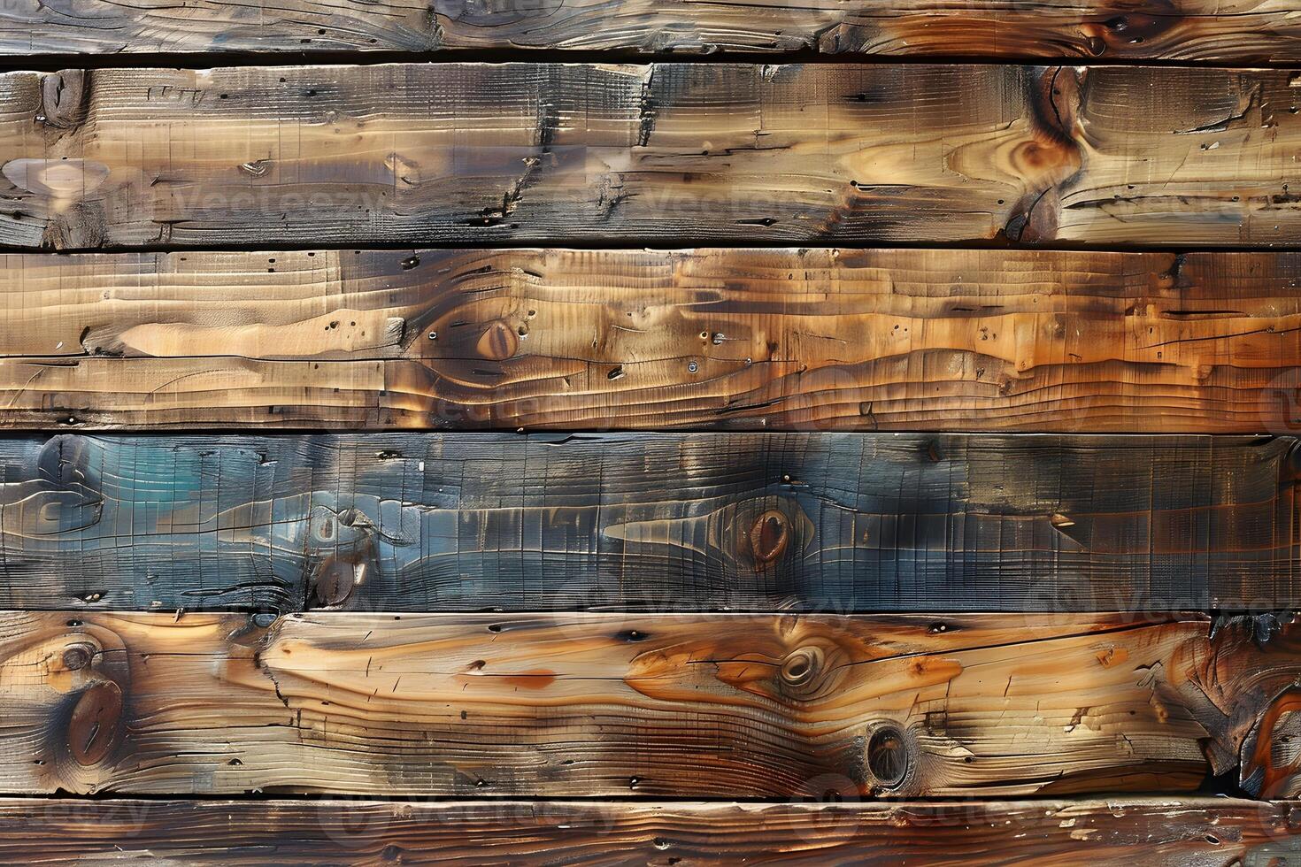 Rustic Burnt Wooden Planks Texture for Architectural and Design Projects photo