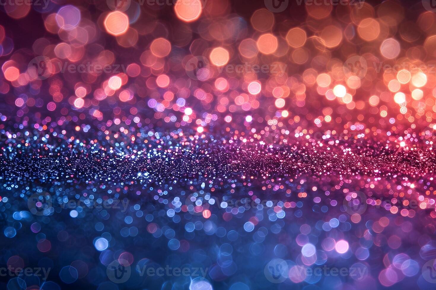 Glittering Bokeh Spectrum - Vibrant Abstract Background for Holiday Decor Design photo