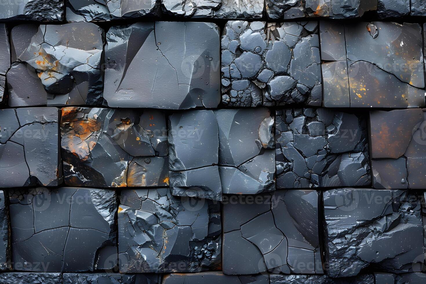 Abstract Textured Stone Wall - Rustic and Modern Design for Interiors and Architecture photo