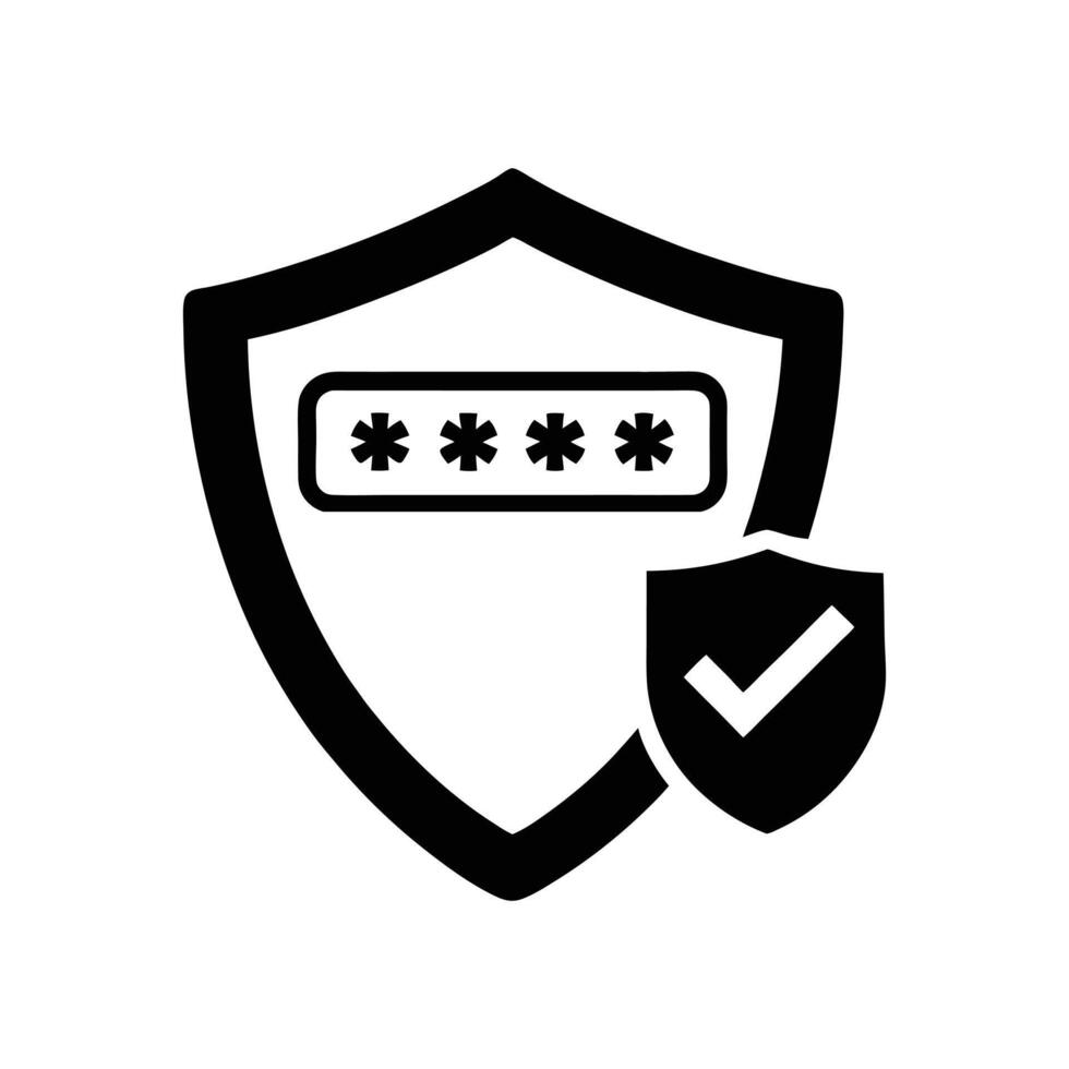 Cybersecurity Safe Icon - Data Protection, Encryption, and Network Security for Digital Privacy vector