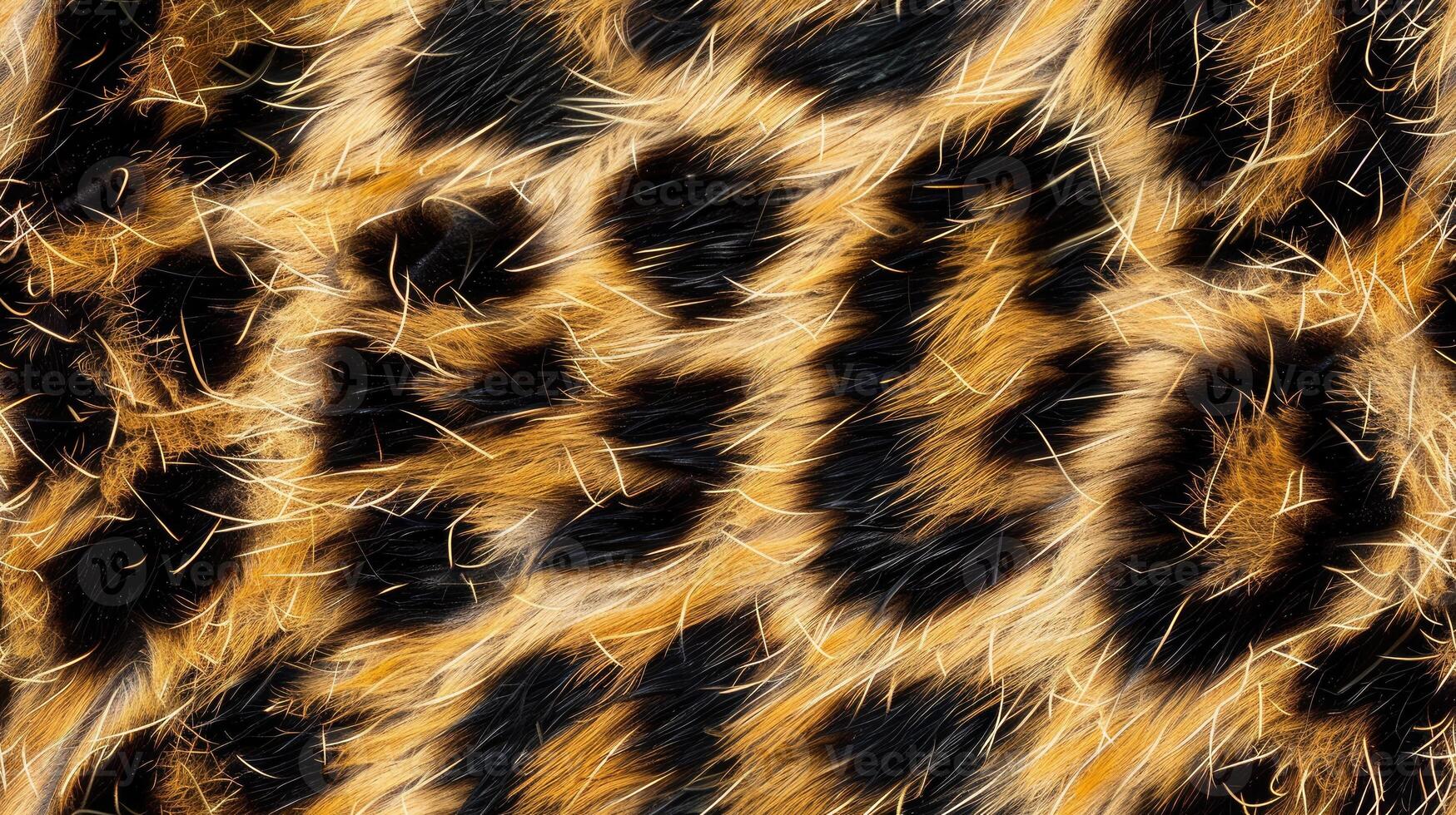 A close up of a leopard print fabric photo
