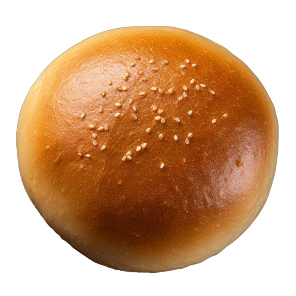 Baked wheat bun png