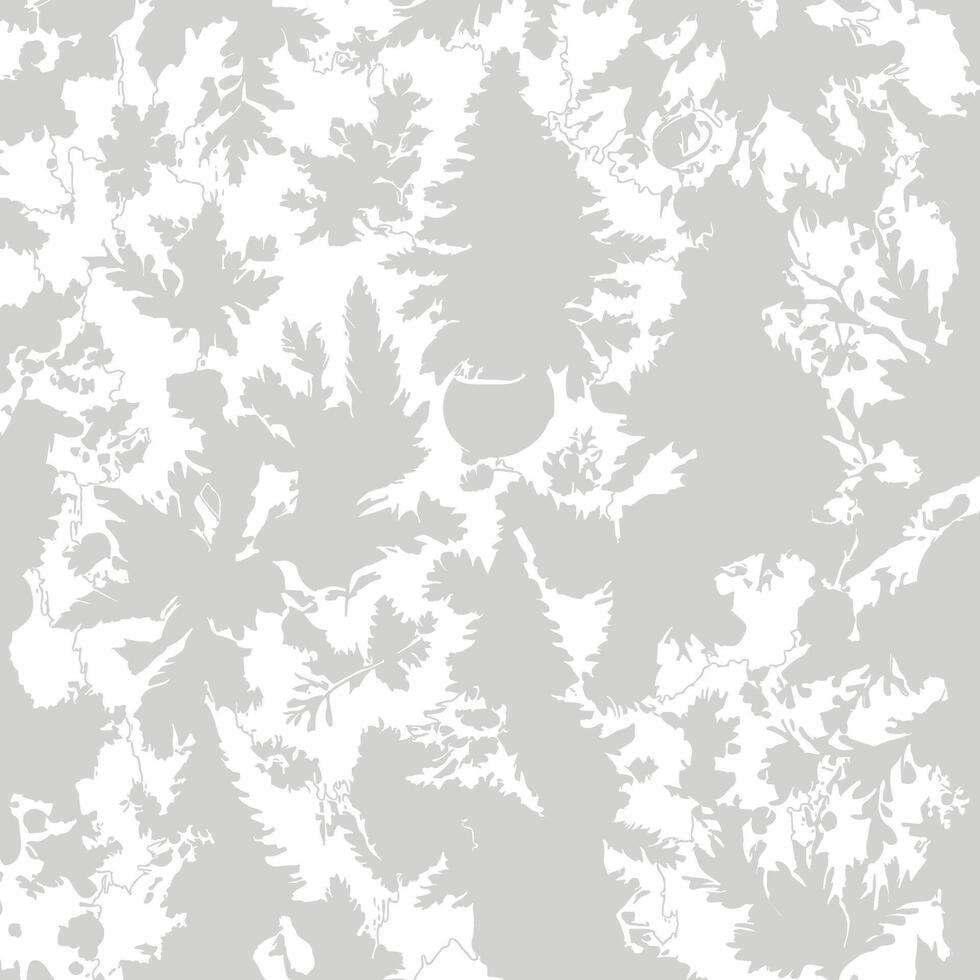 Camouflage forest pattern inspired by nature vector