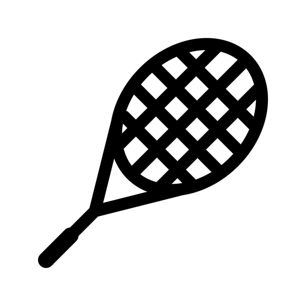 Tennis racket icon vector