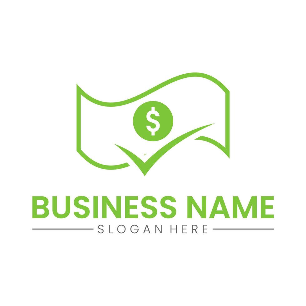 Dollar bill symbol for your company vector