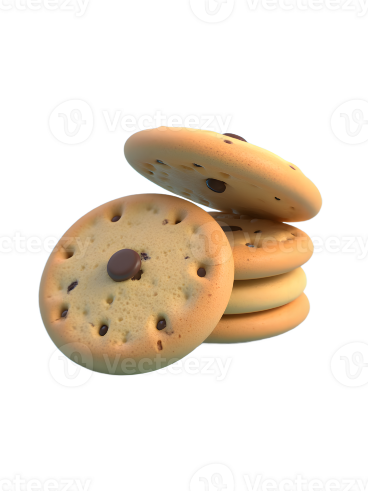 isolated cookies on blank space png