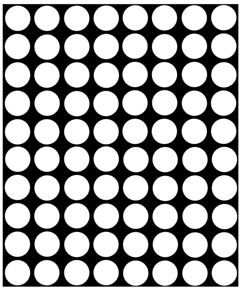 A black background with white circles png