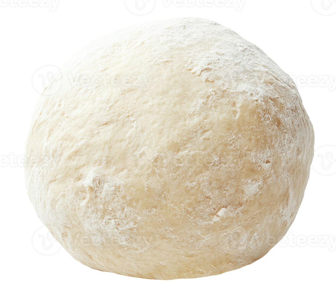 Ball of dough for pizza isolated on transparent background png