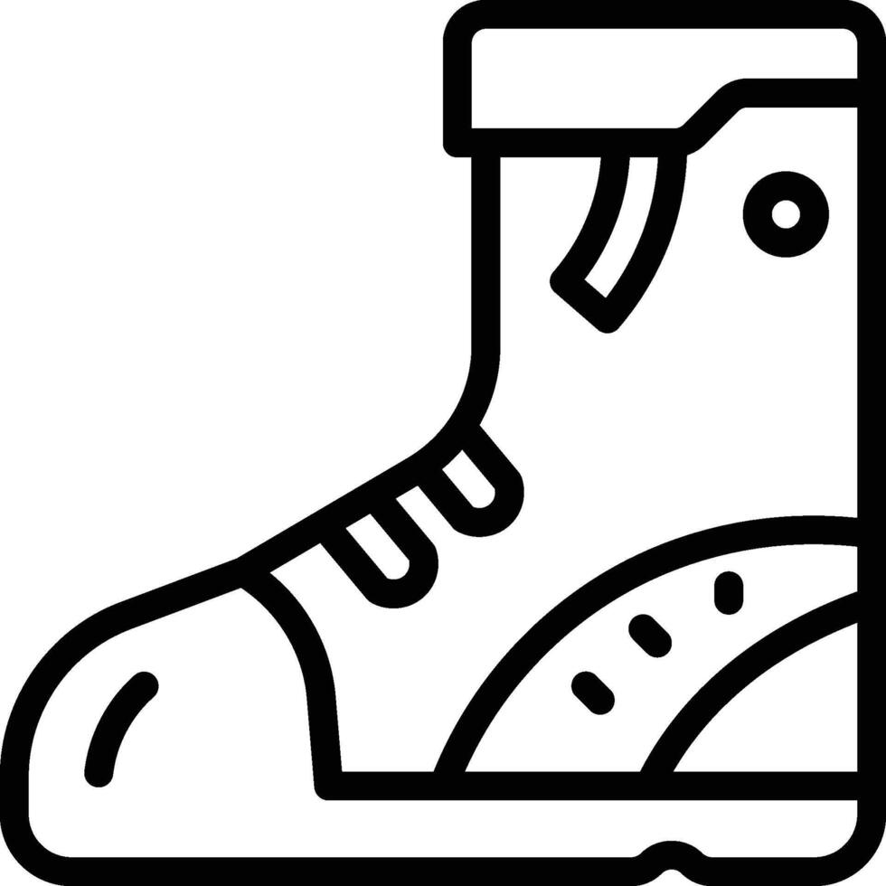 Boot Icon. Safety Boots Icon vector