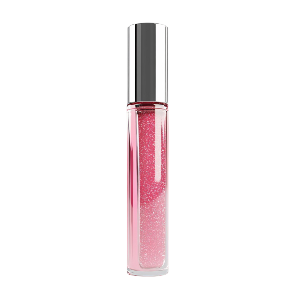Shiny Lip Gloss on Transparent Background png