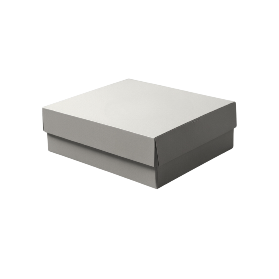 White box on isolated background suitable for mock up png