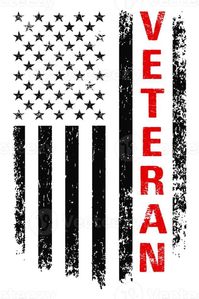 American Veteran Flag png