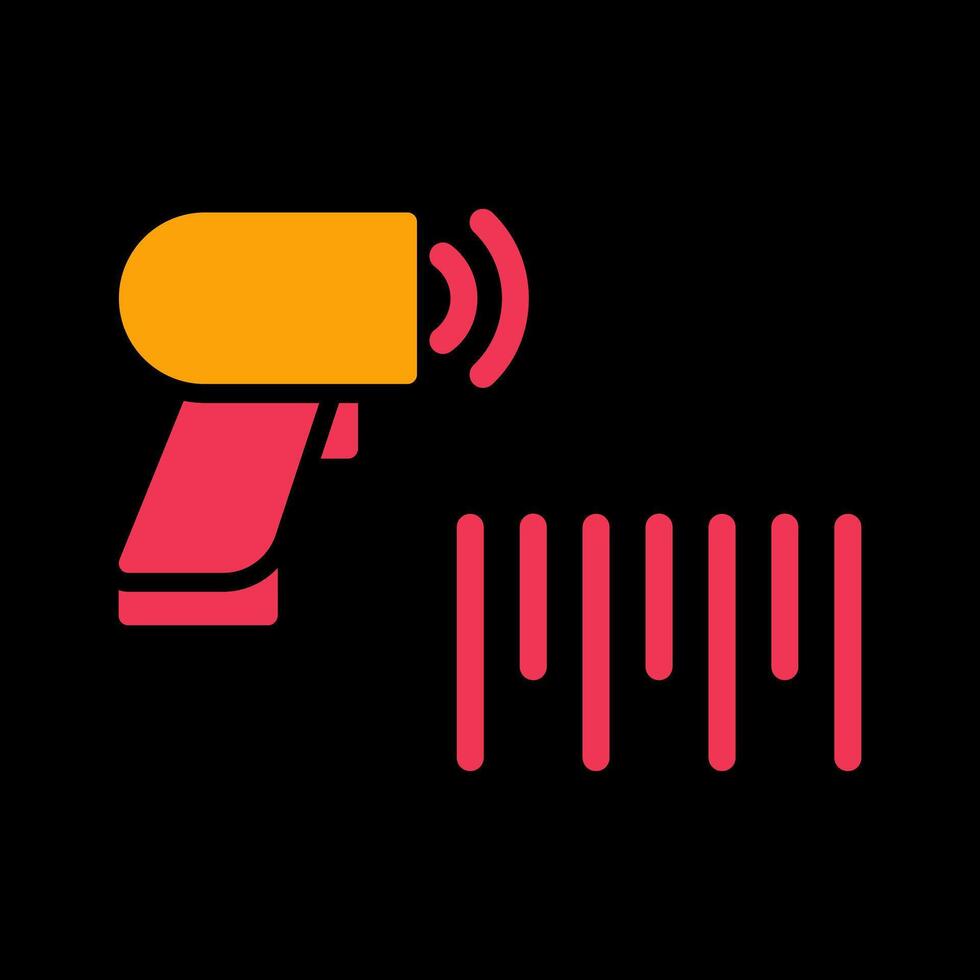 Barcode Scanner Icon Design vector