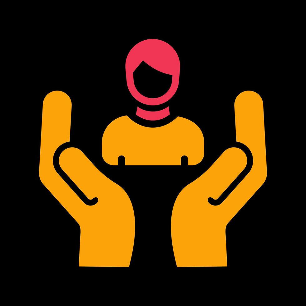 Employee Insurance Icon Design vector