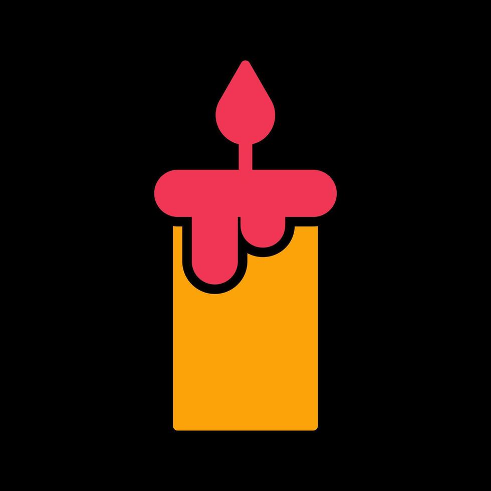 Candle Icon Design vector