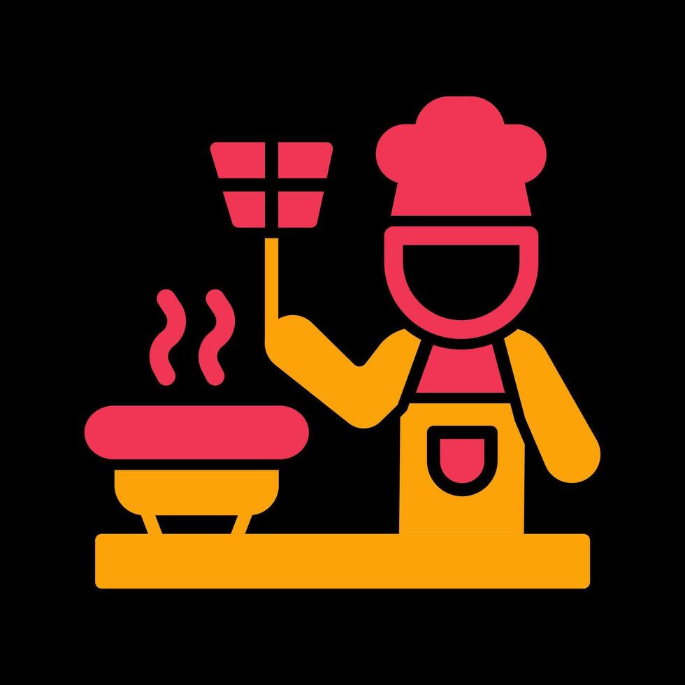 Cooking Together Icon Design vector