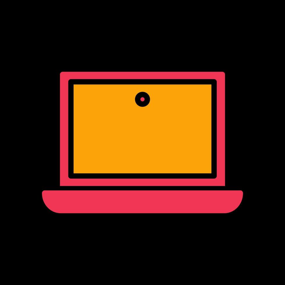 Laptop Icon Design vector