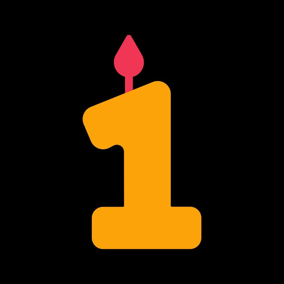 Age Number Icon Design vector