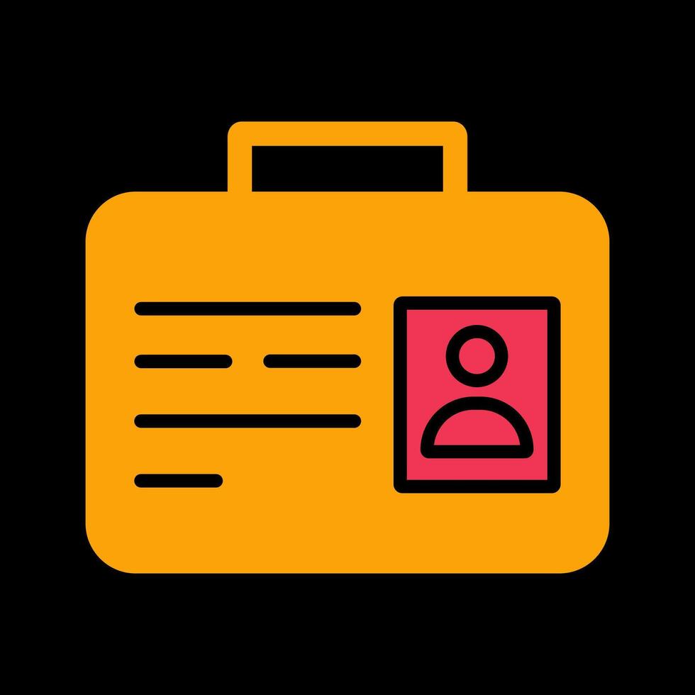 Office Card Icon Design vector