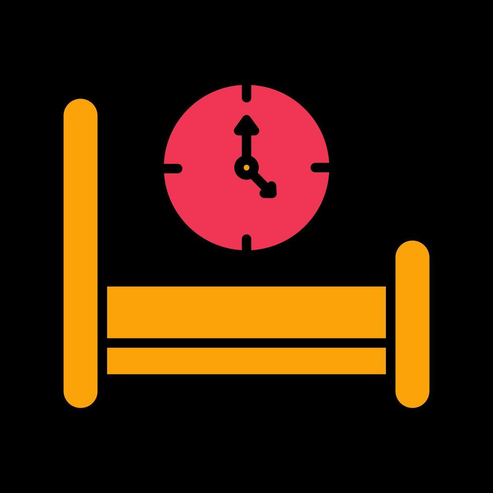 Bedtime Routine Icon Design vector
