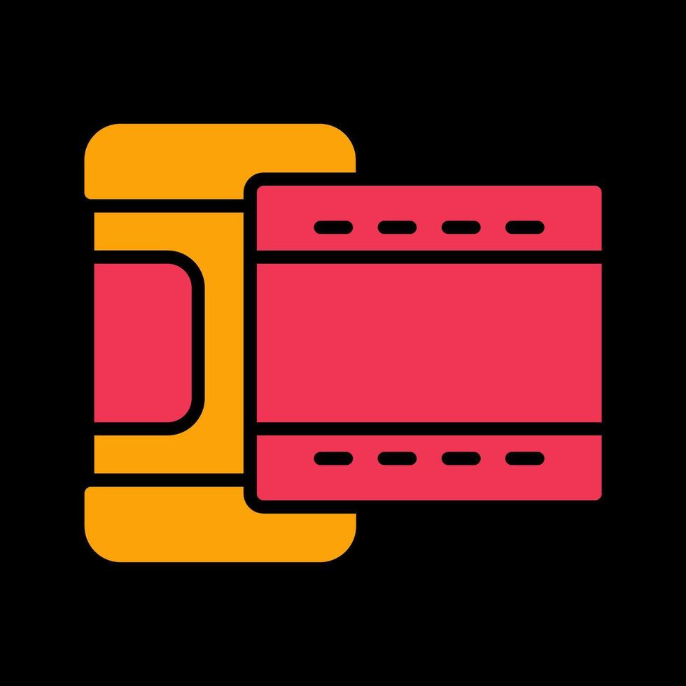Film Photography Icon Design vector