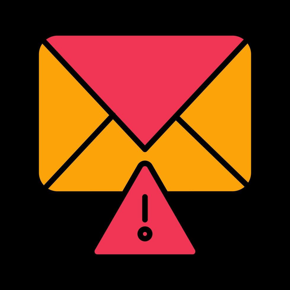 Message Alert Icon Design vector