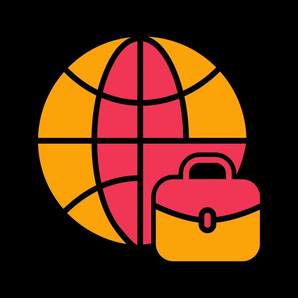 International Job Icon Design vector