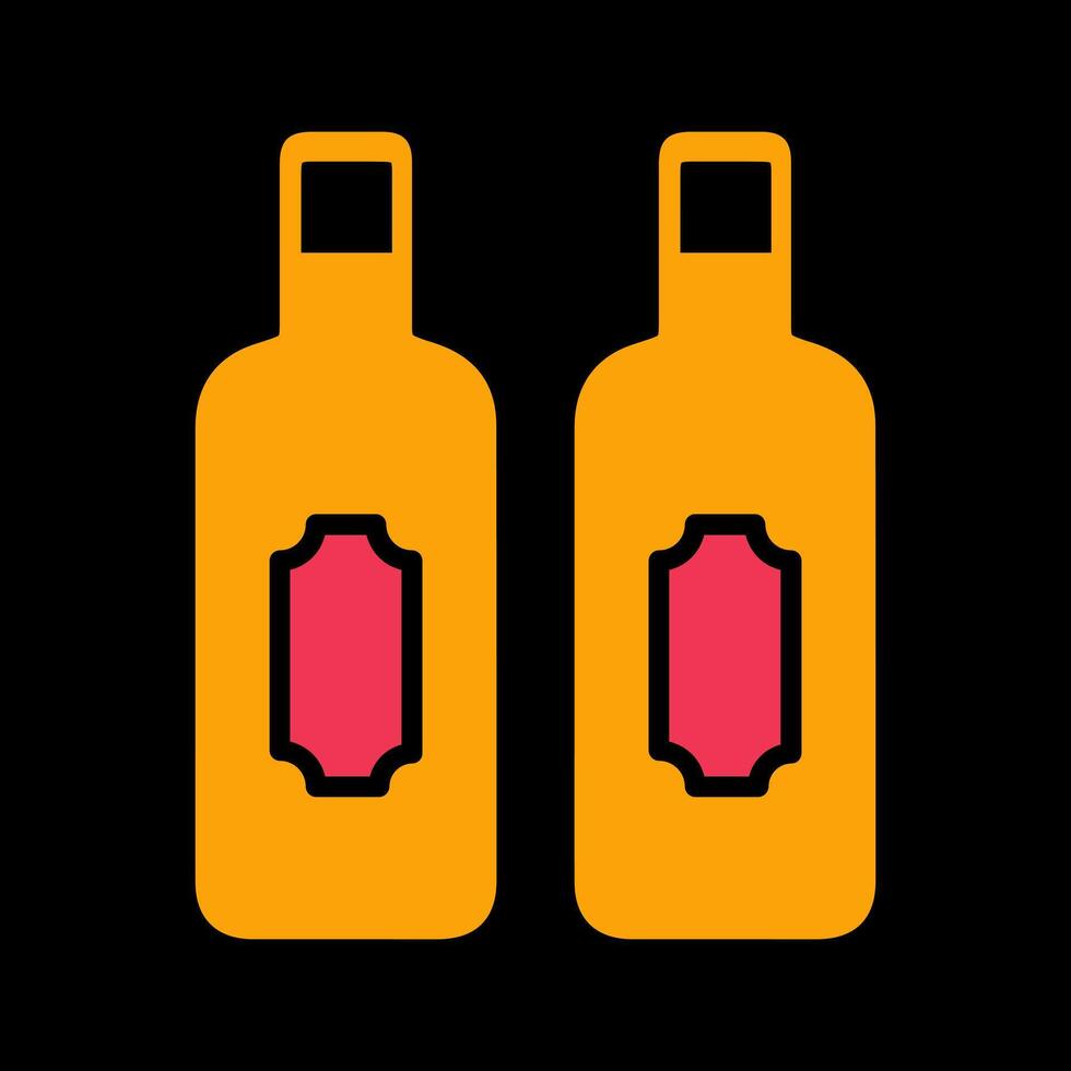 Wine Pairing Icon Design vector