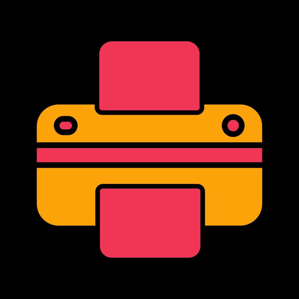 Printer Icon Design vector