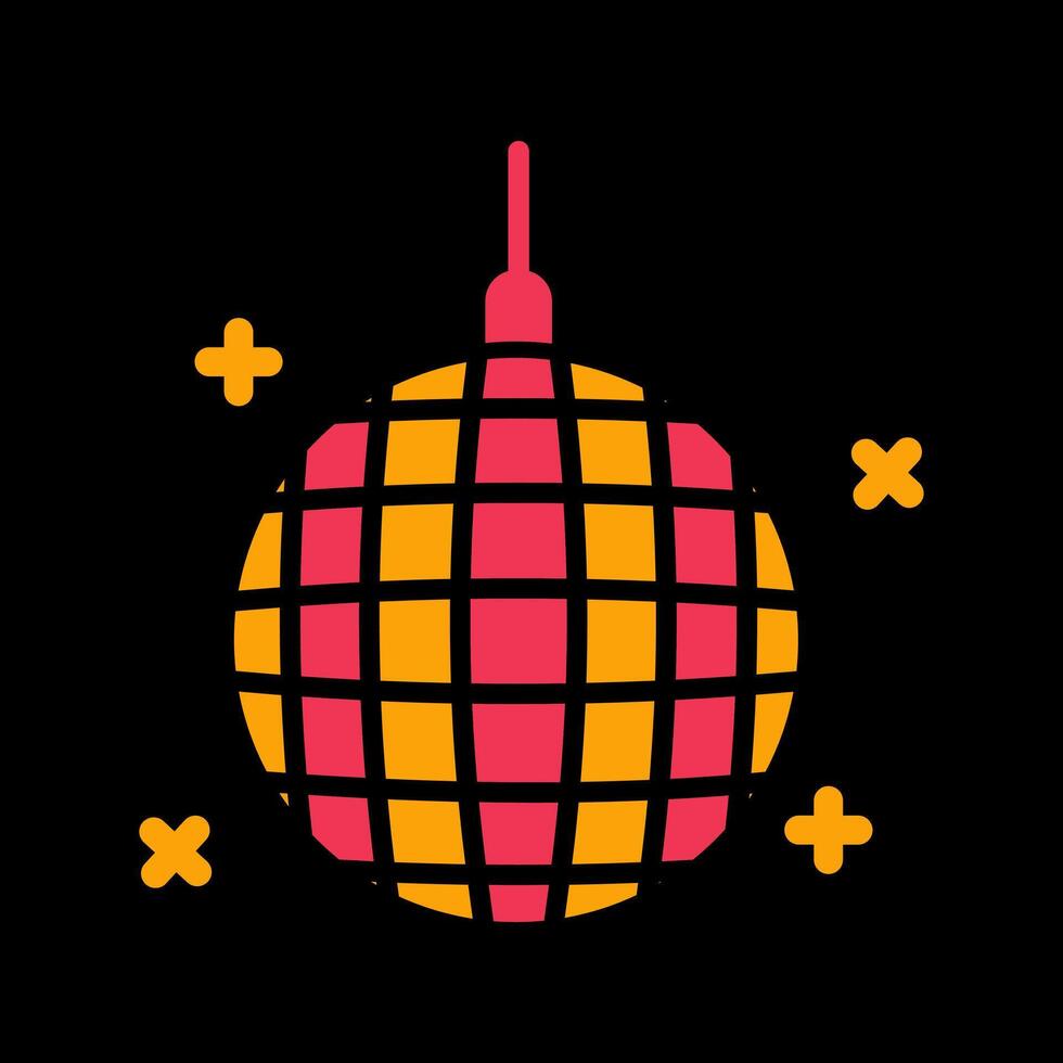 Night Club Icon Design vector
