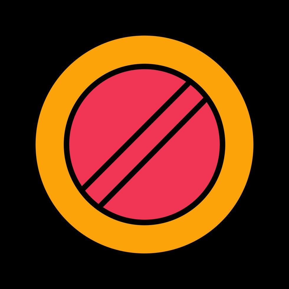 Forbidden Icon Design vector