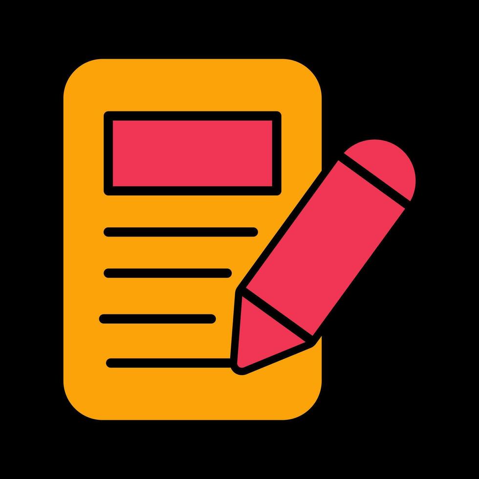 Copywriting Icon Design vector