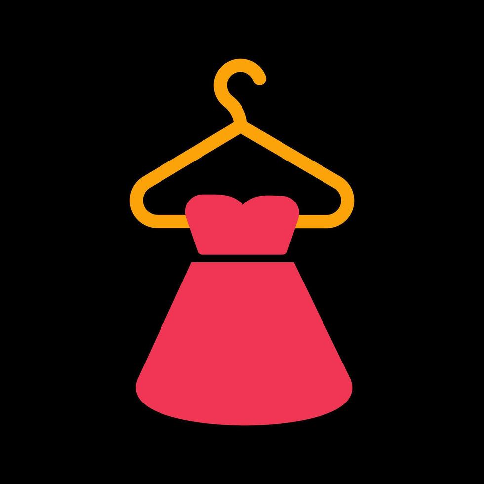 Dressing Up Icon Design vector