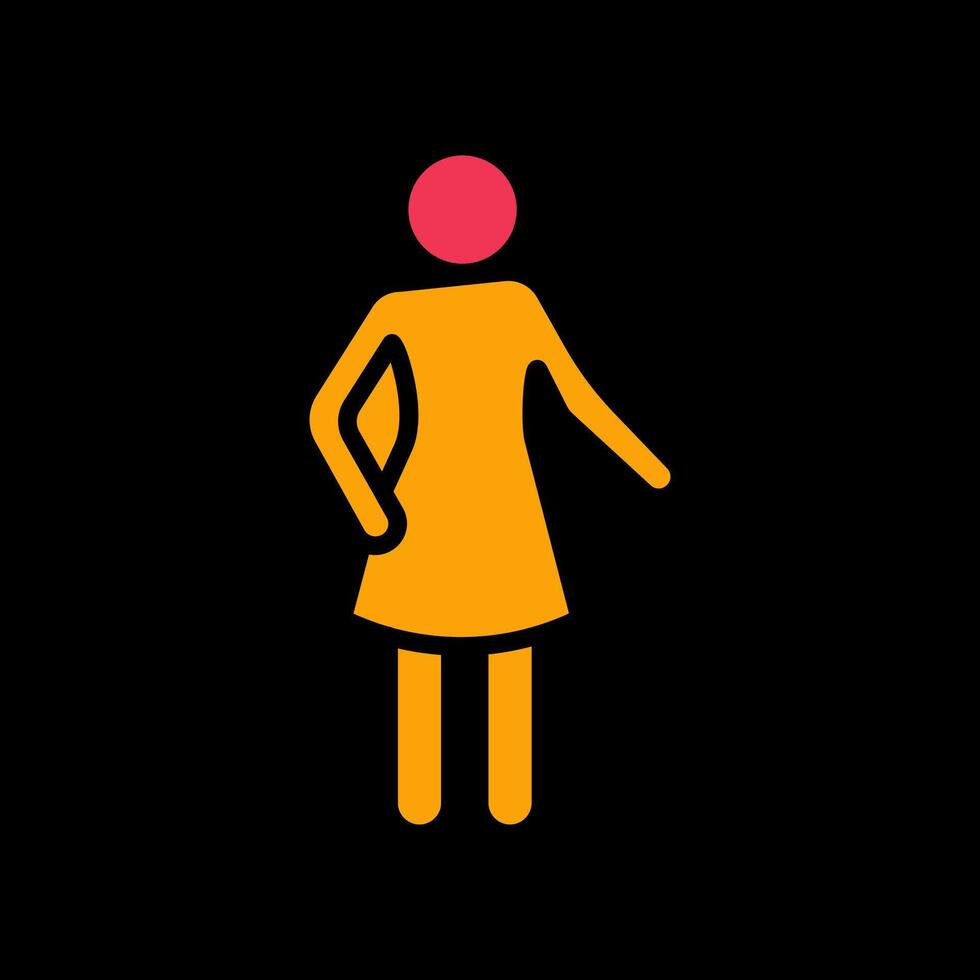 Photography Posing Icon Design vector