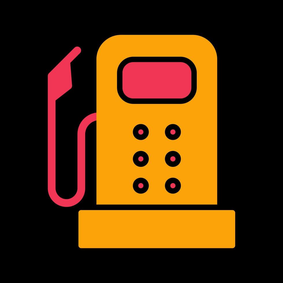 Fuel Pump Icon Design vector