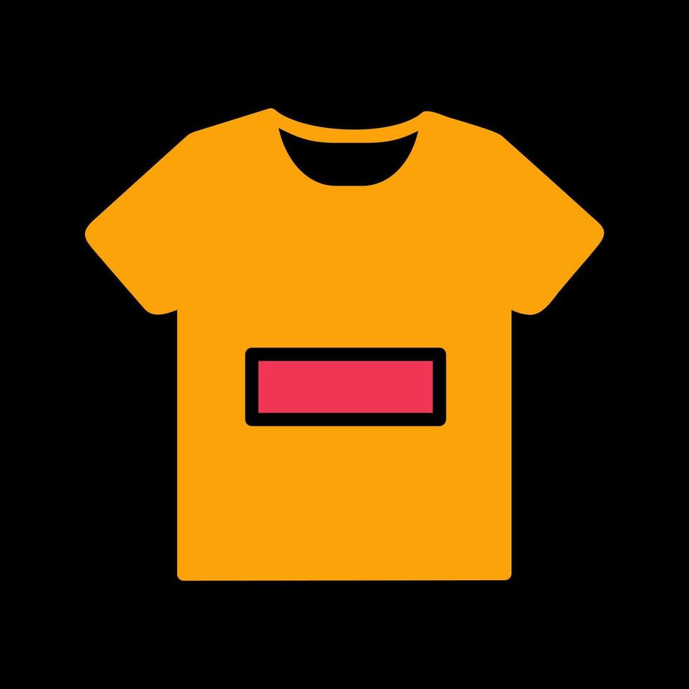 T-Shirt Icon Design vector