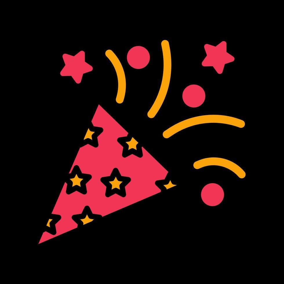 Surprise Party Icon Design vector