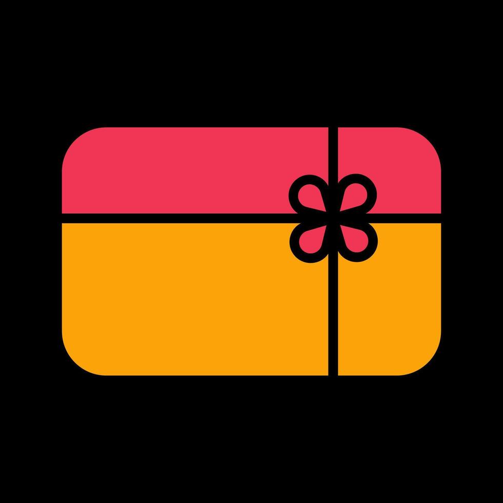 Gift Card Icon Design vector