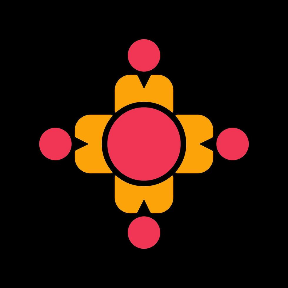Work Culture Icon Design vector