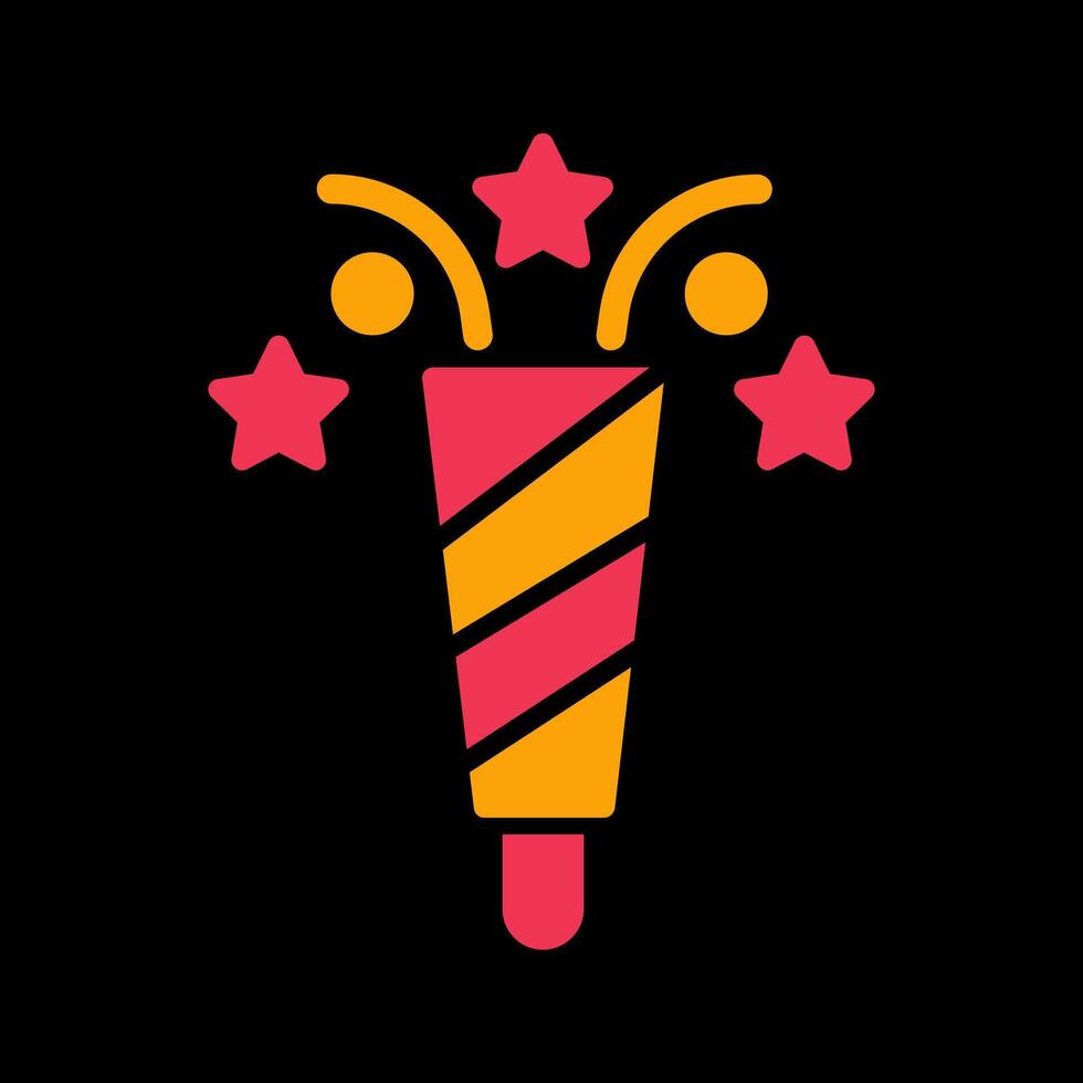 Popper Icon Design vector