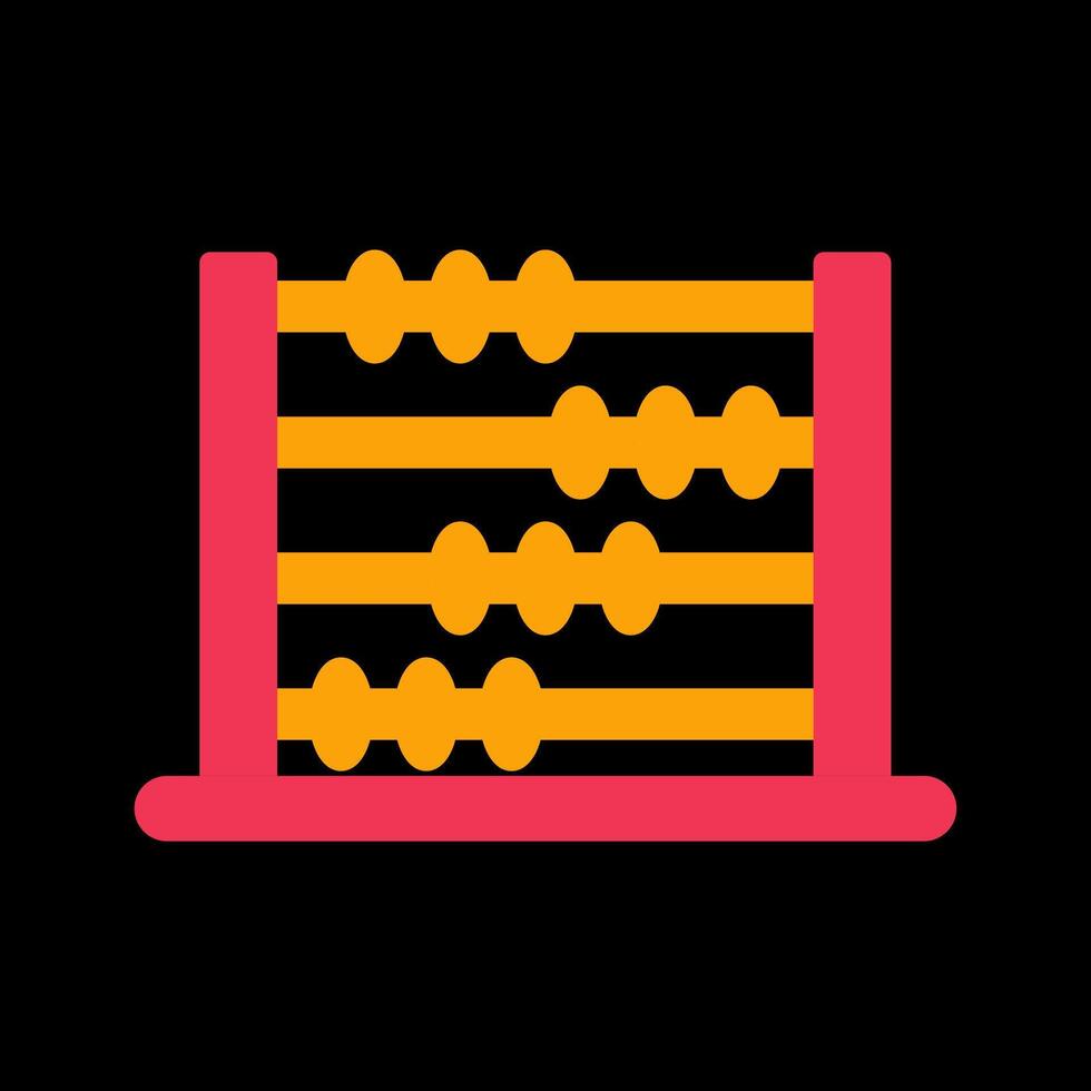 Abacus Icon Design vector
