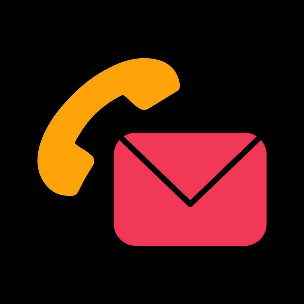 Support Email Icon Design vector