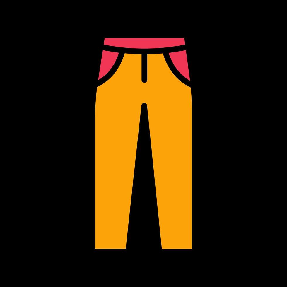 Pants Icon Design vector