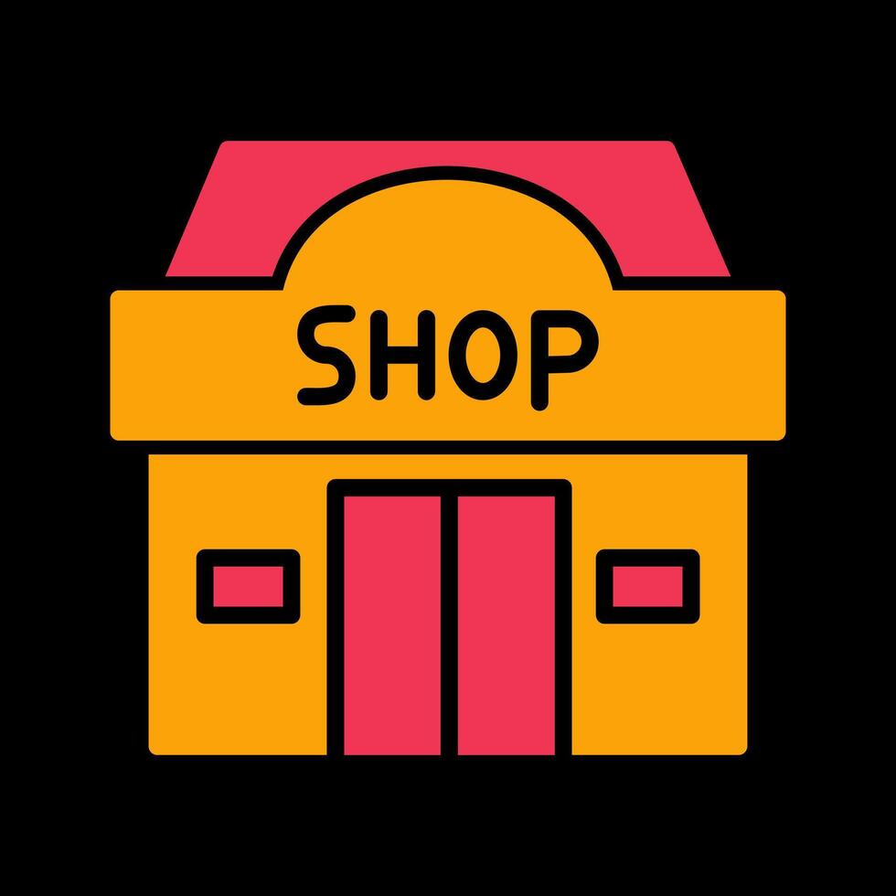 Store Icon Design vector