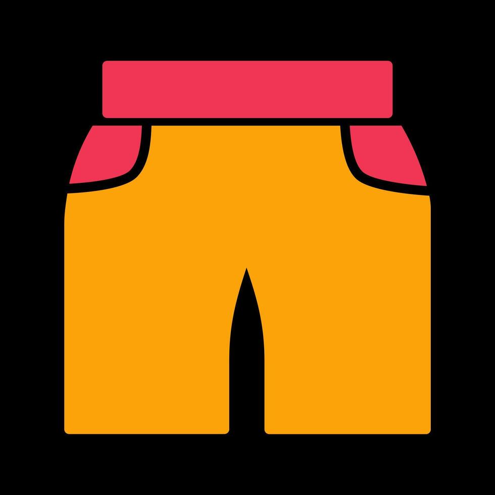 Shorts Icon Design vector