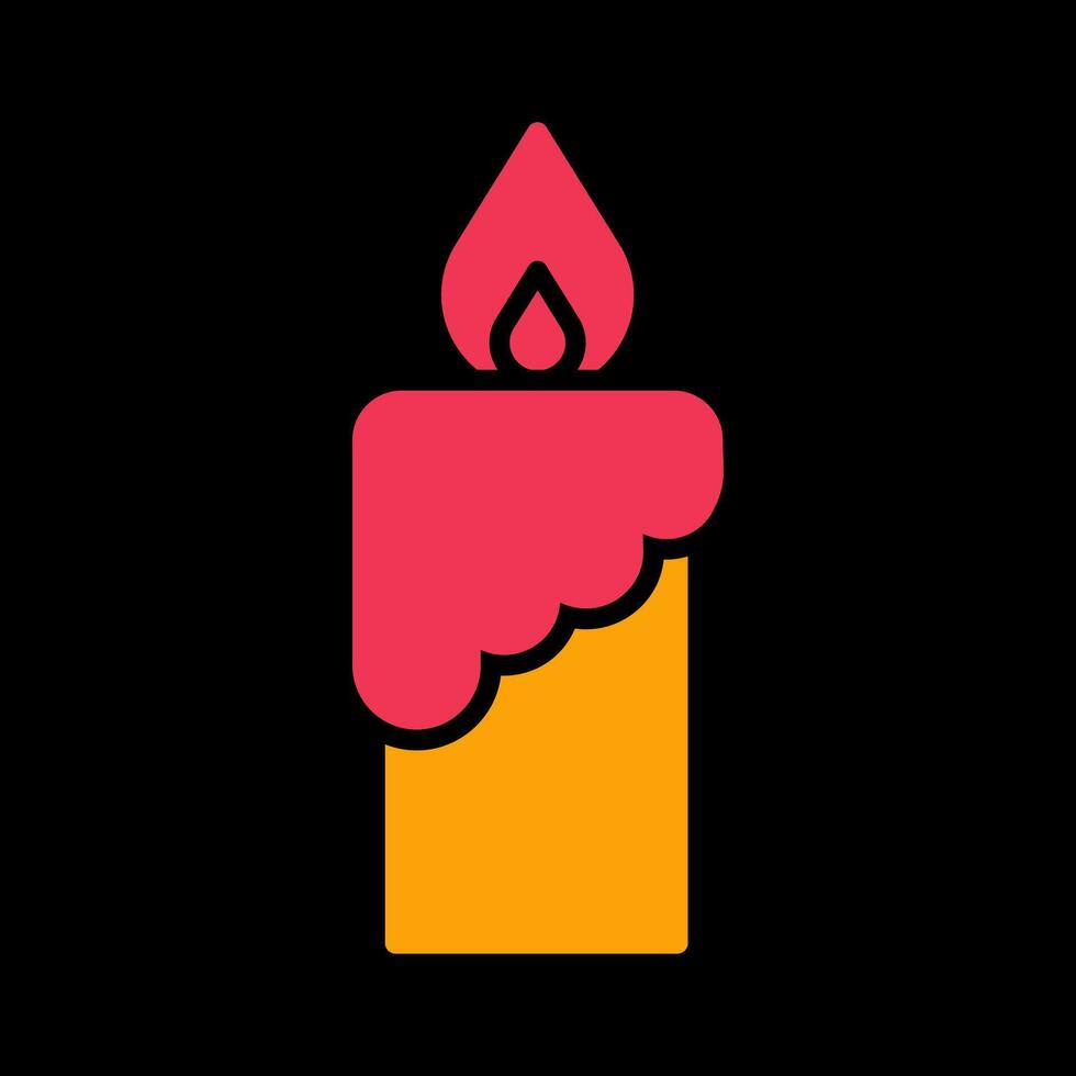 Candles Icon Design vector