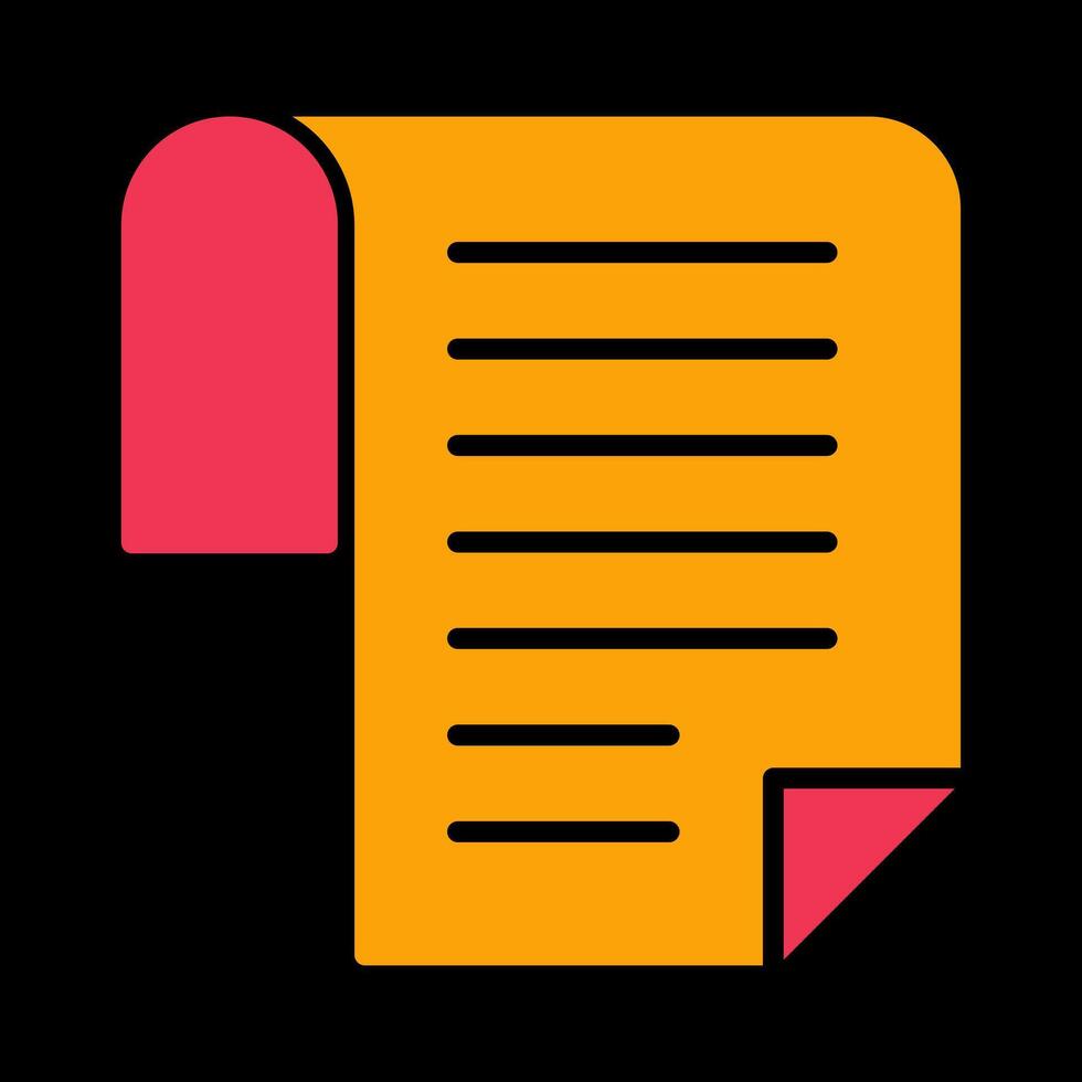 Document Icon Design vector
